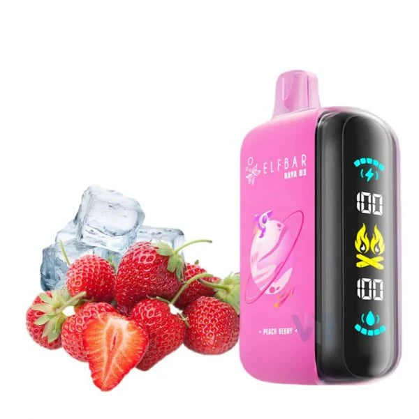 ELF BAR RAYA D3 25000 Puffs--Strawberry ice