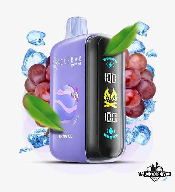 ELF BAR RAYA D3 25000 Puffs-grape ice
